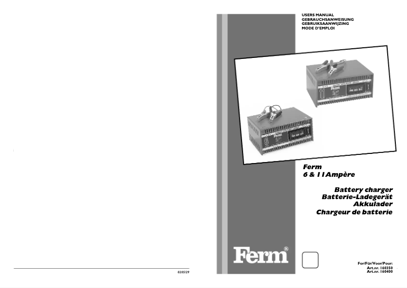 Image de la première page du manuel de l'appareil BCM1005