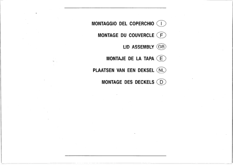 Page 1 de la notice Manuel utilisateur Smeg C70CD/1