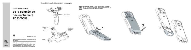 Image de la première page du manuel de l'appareil TC53