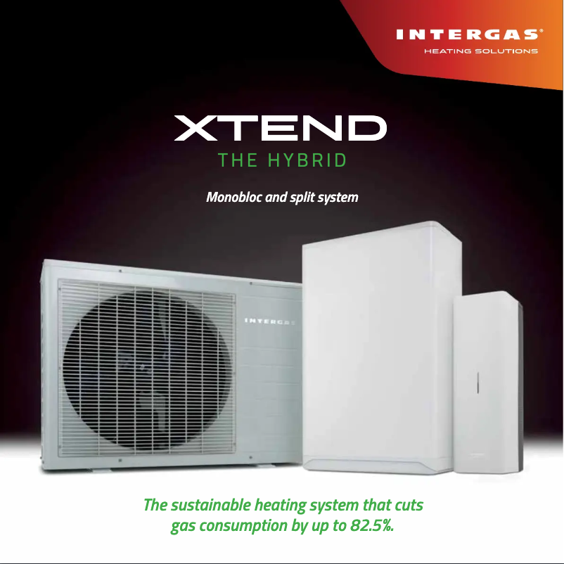 Image de la première page du manuel de l'appareil Xtend Split