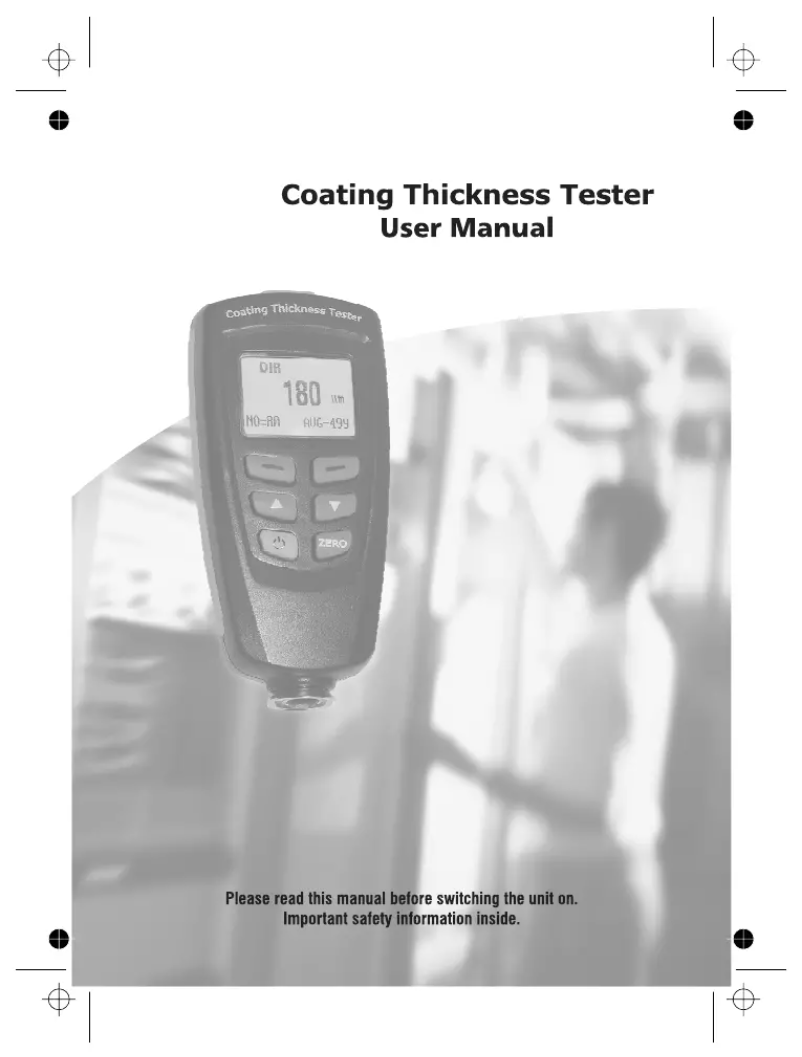 Image de la première page du manuel de l'appareil DT-156