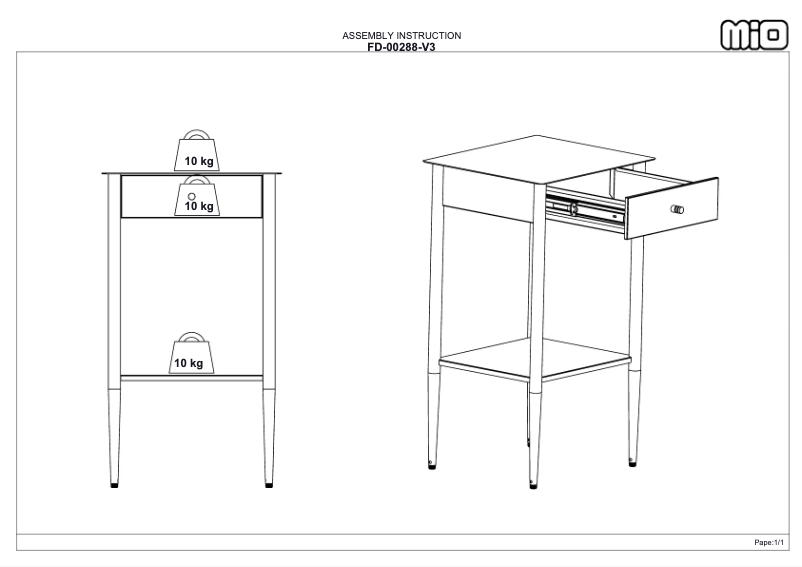 Image de la première page du manuel de l'appareil Franklin