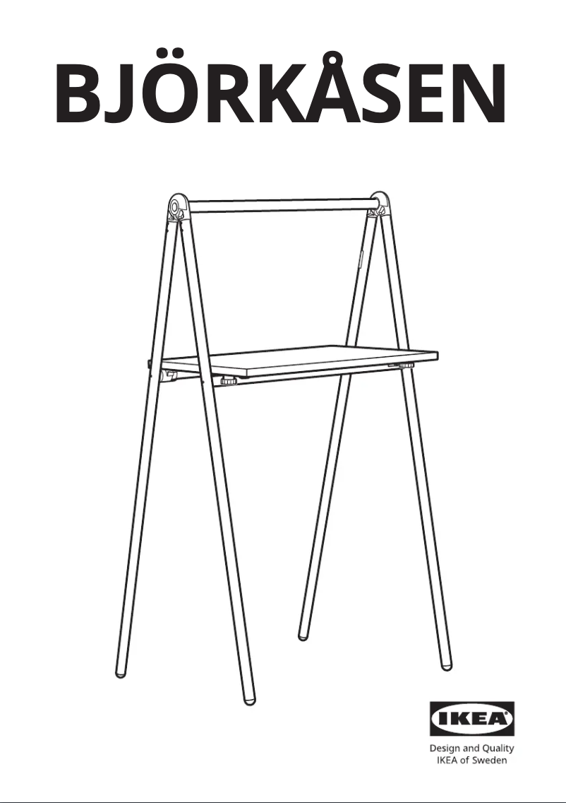 Image de la première page du manuel de l'appareil BJÖRKÅSEN 605.264.05