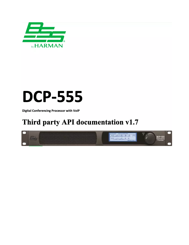 Image de la première page du manuel de l'appareil DCP-555