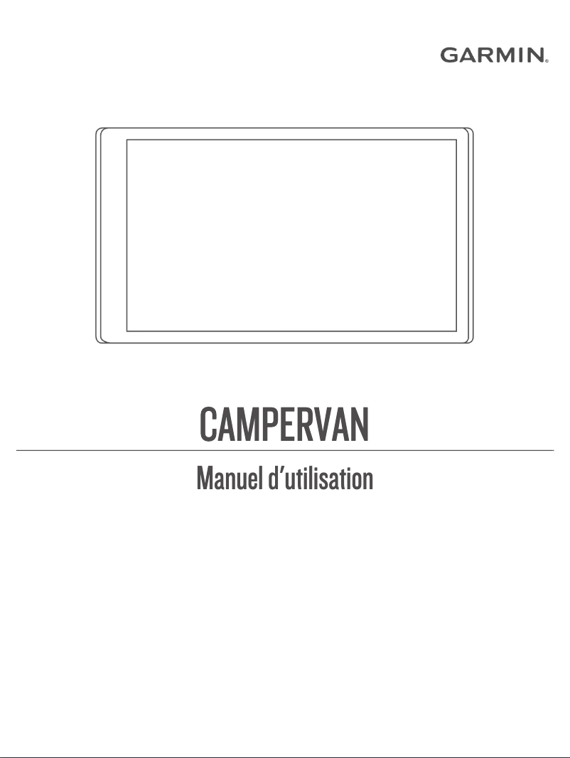 Page n°1 - Manuel utilisateur Garmin CamperVan