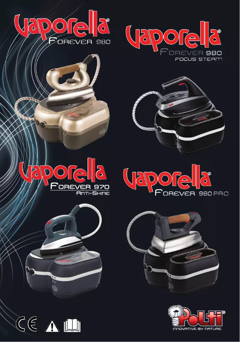 Page n°1 - Manuel utilisateur Polti Vaporella Forever 980 PRO