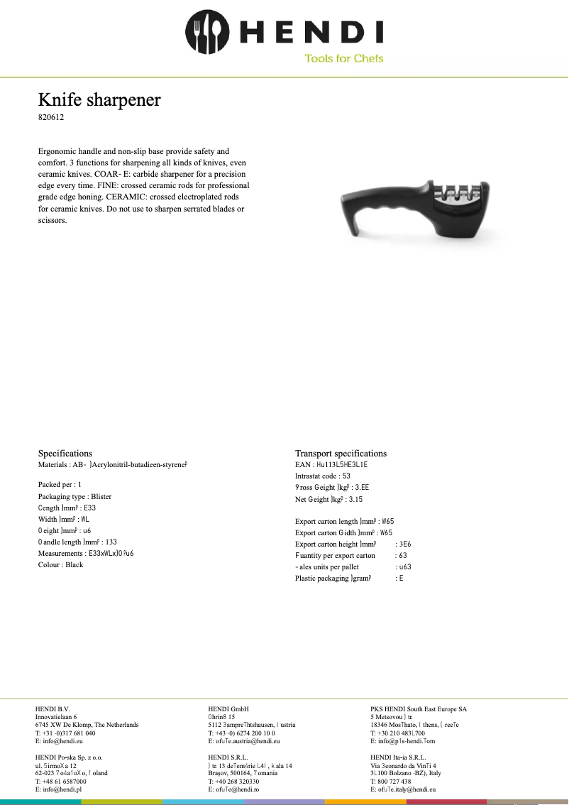 Image de la première page du manuel de l'appareil 820612