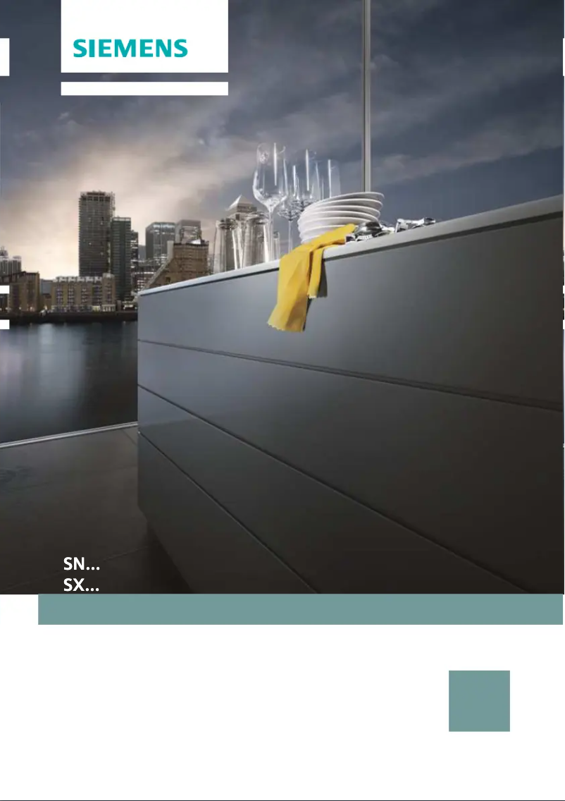 Page n°1 - Manuel utilisateur Siemens SN25L230EU