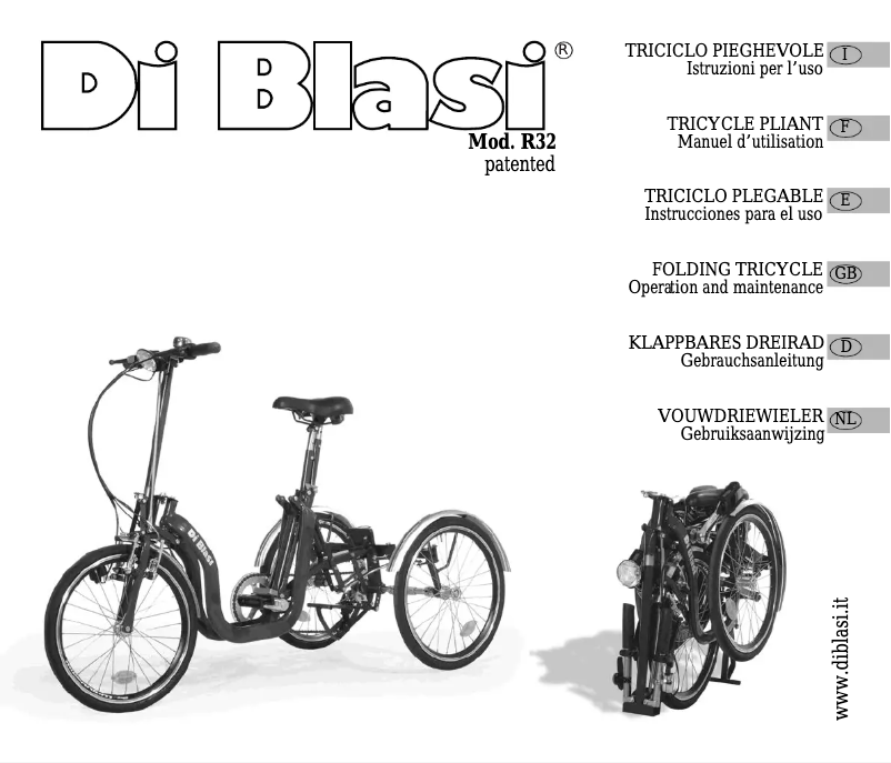 Image de la première page du manuel de l'appareil R32