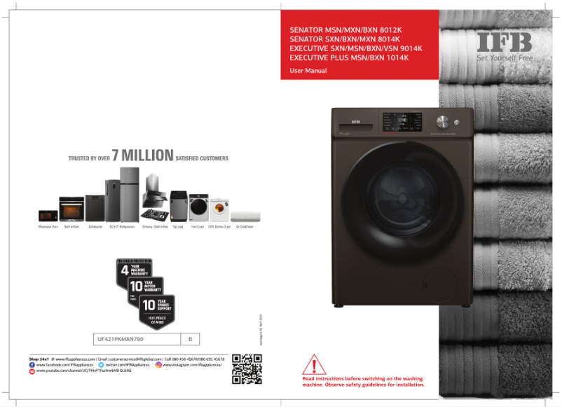 Image de la première page du manuel de l'appareil Senator MBN 8012K