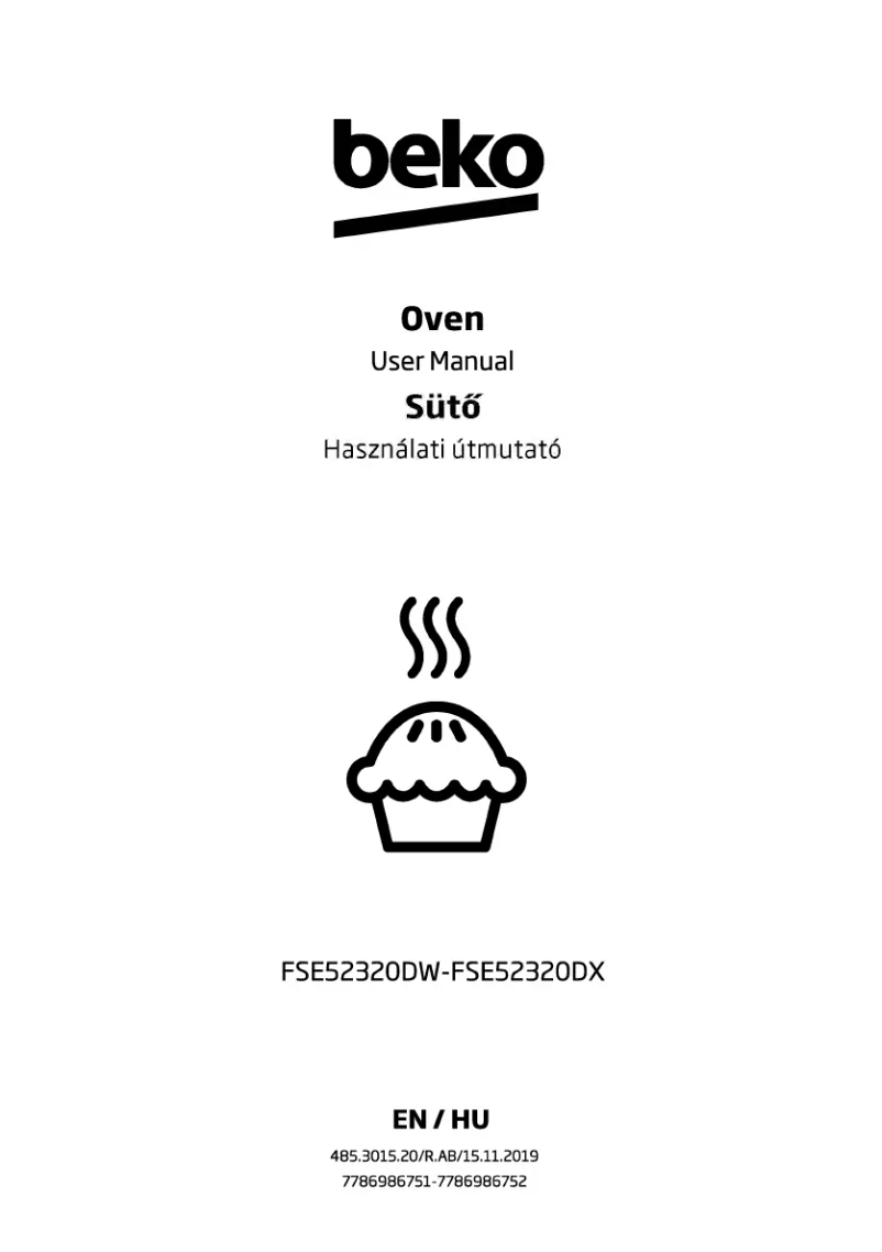 Page n°1 - Manuel utilisateur Beko FSE52320DX