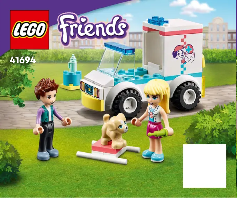 Page n°1 - Consignes visuelles Lego Friends 41694