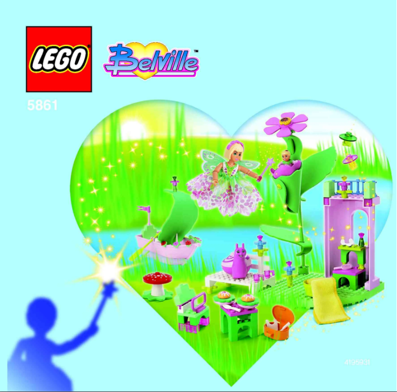 Page 1 de la notice Manuel utilisateur Lego Belville 5861