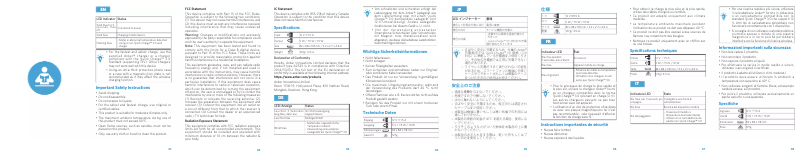Page 1 de la notice Manuel utilisateur Anker PowerWave Evo