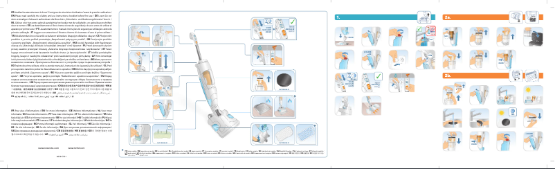 Page n°1 - Manuel utilisateur Rowenta Clean&Steam