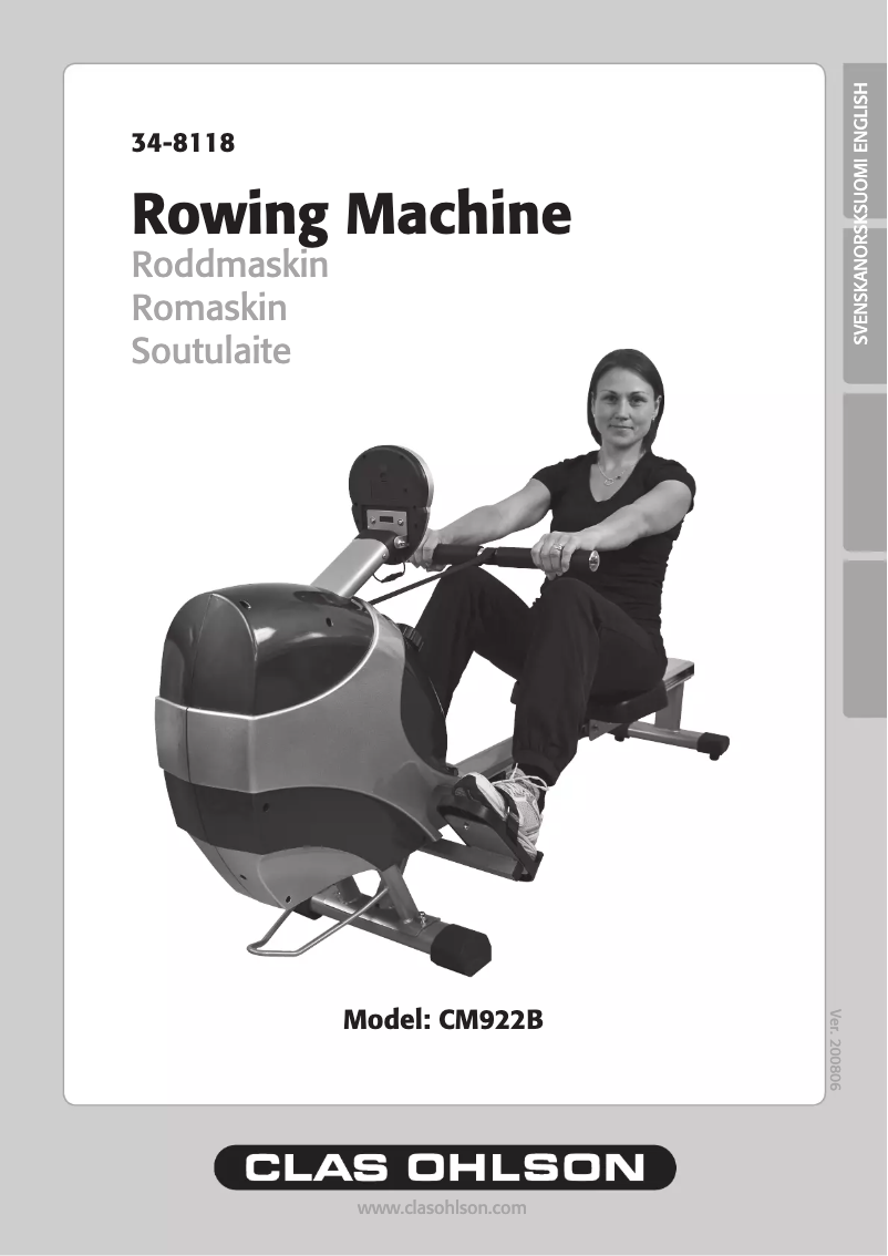 Página 1 del manual Manual de usuario Clas Ohlson CM922B