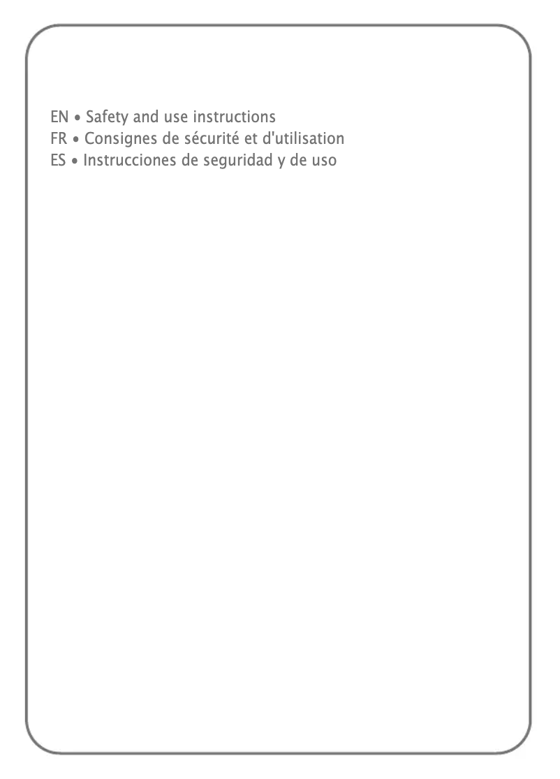 Page n°1 - Instructions / montage Rowenta Compact Steam Station DG7530