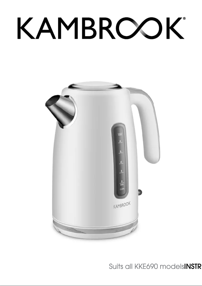 Page n°1 - Manuel utilisateur Kambrook Scandi Chic KKE690CHR