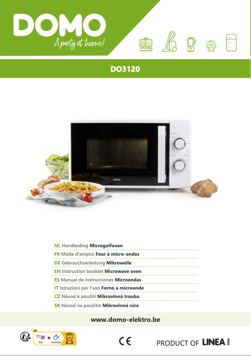 Page 1 de la notice Manuel utilisateur Domo DO3120