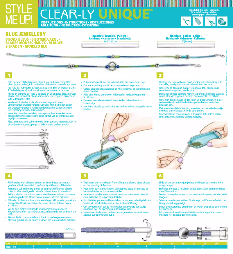Image de la première page du manuel de l'appareil Clear-Ly Unique Medium Box