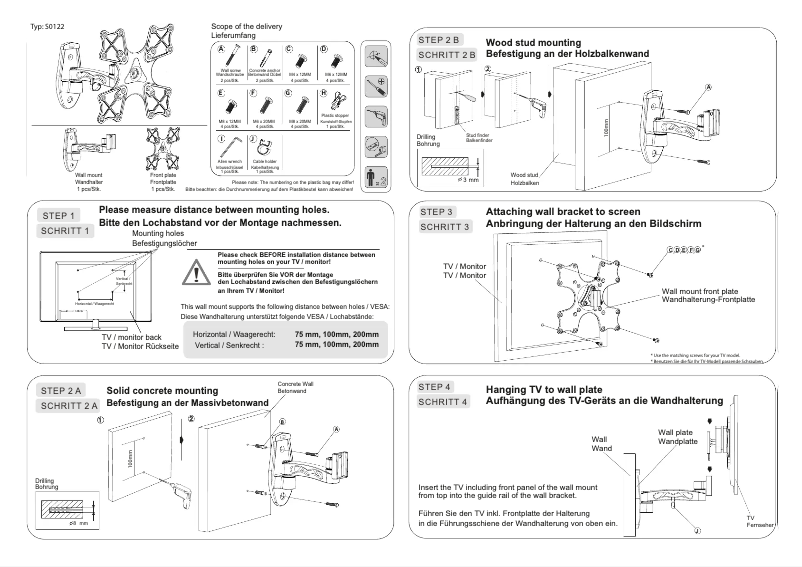 Page 1 de la notice Manuel utilisateur Ricoo S0122