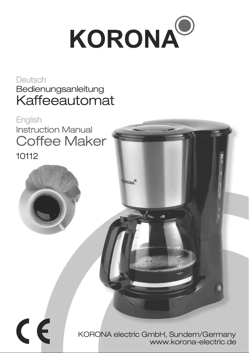 Image de la première page du manuel de l'appareil 10112