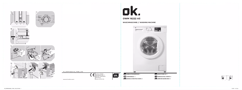 Page n°1 - Manuel utilisateur OK OWM 16222 A3