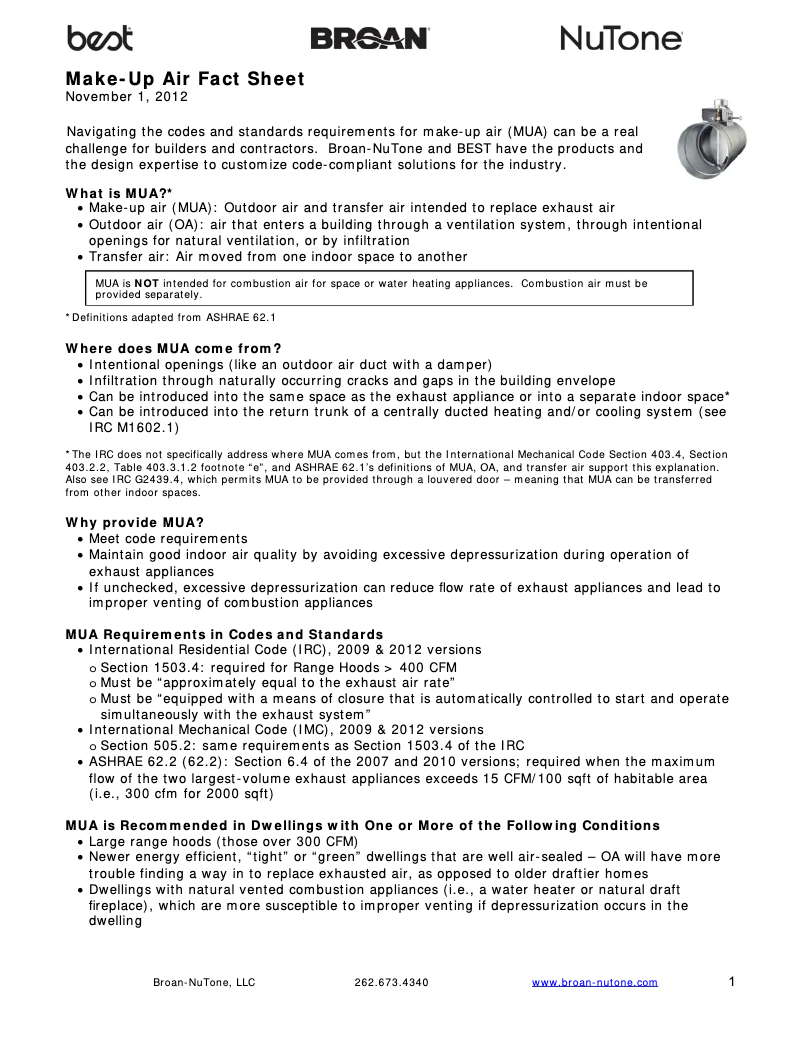 Page n°1 - Fiche technique Best MD6T