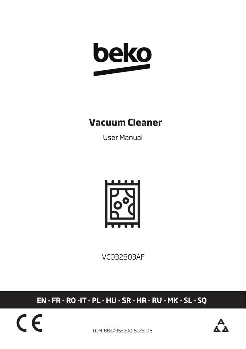 Image de la première page du manuel de l'appareil VCO32803AF