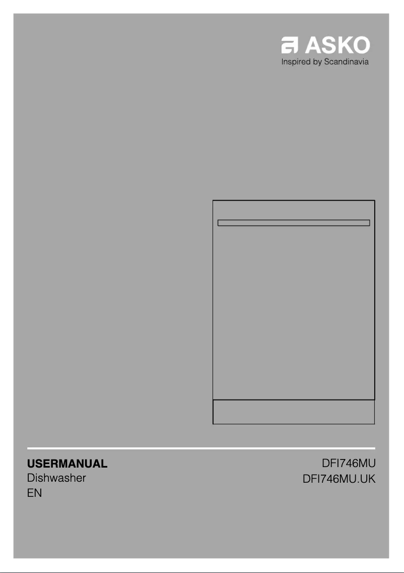Página 1 del manual Manual de usuario Asko DFI746MU