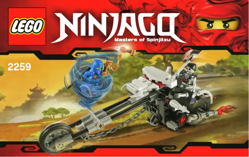 Page 1 de la notice Manuel utilisateur Lego NINJAGO 2259