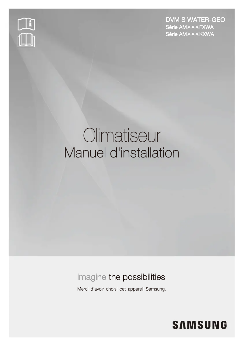 Page 1 de la notice Manuel utilisateur Samsung AM120FXWANR/EU