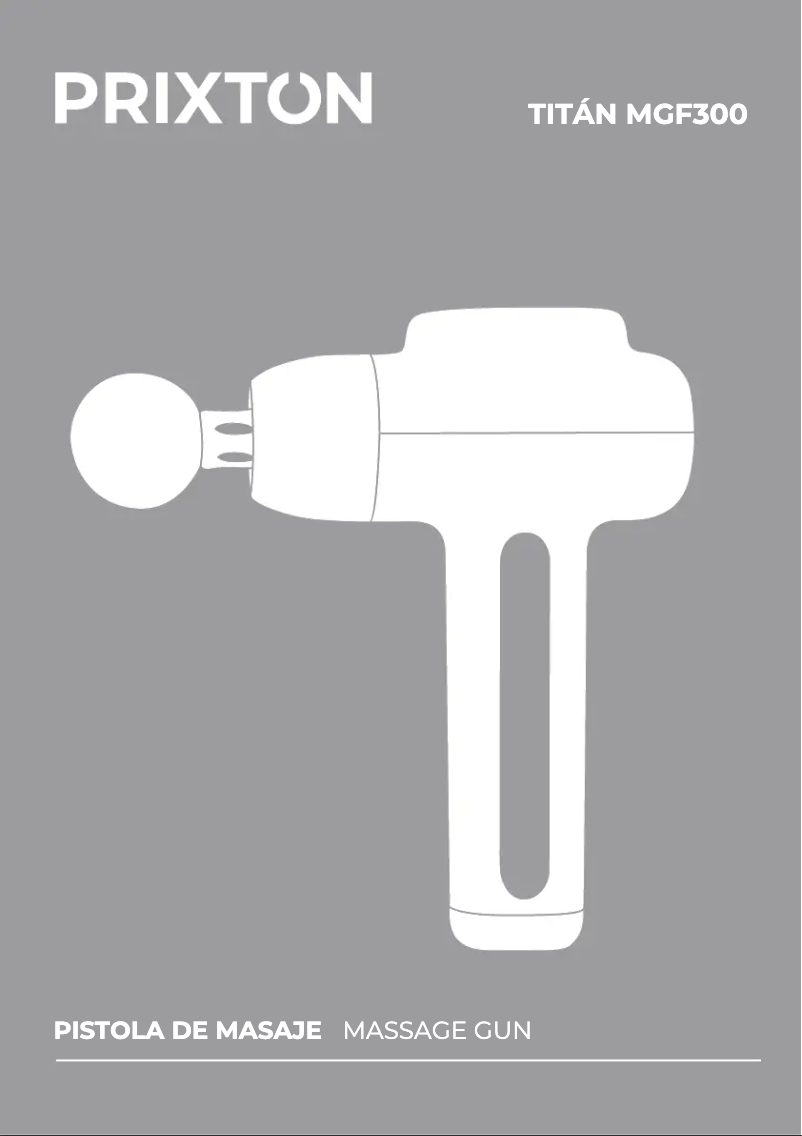 Page 1 de la notice Manuel utilisateur Prixton MGF300