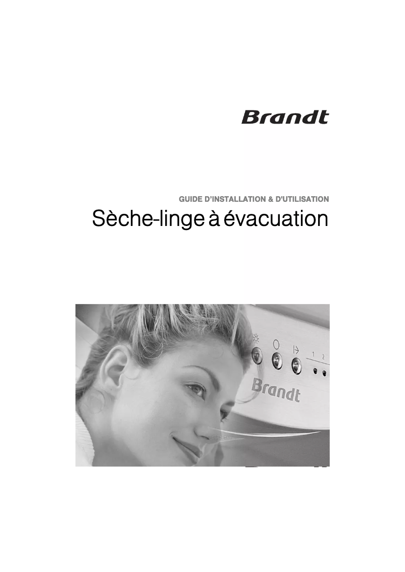 Page 1 de la notice Manuel utilisateur Brandt ETE6336F