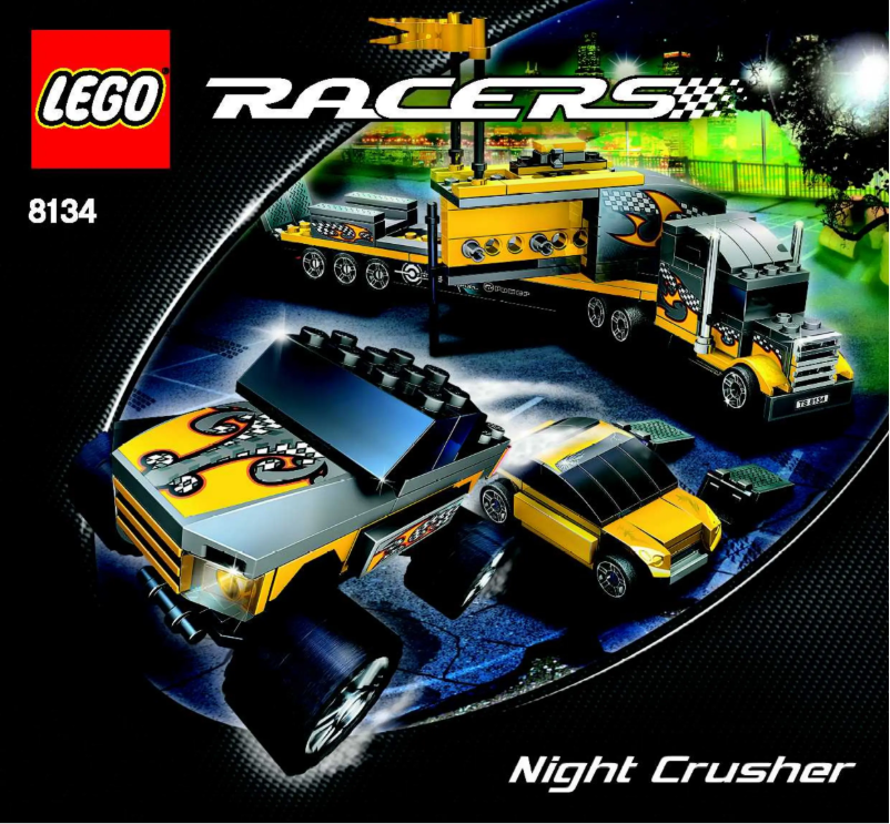 Page n°1 - Manuel utilisateur Lego Night Crusher