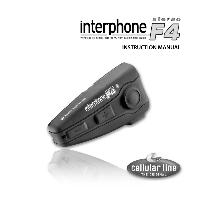 Page n°1 - Manuel utilisateur Cellular Line INTERPHONEF4TPPLEU