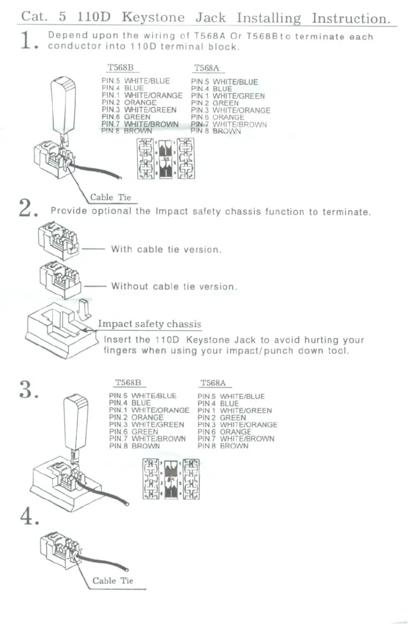 Image de la première page du manuel de l'appareil KEYSTONE110W