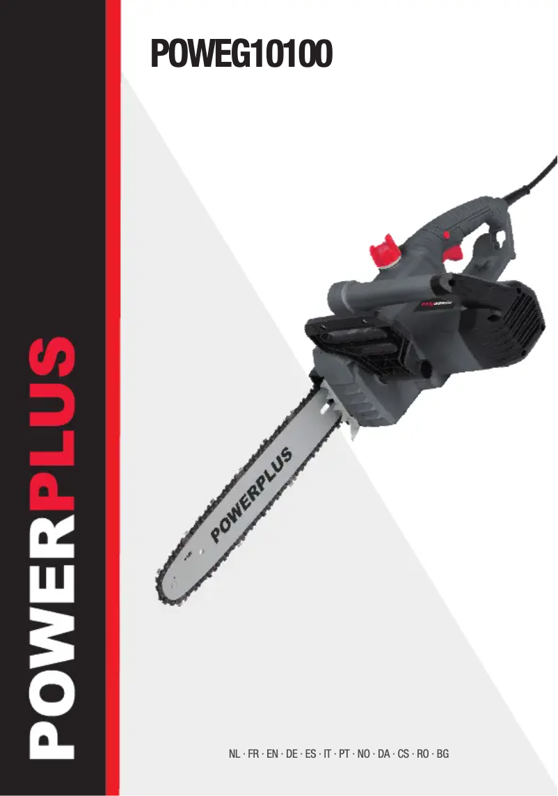 Page n°1 - Manuel utilisateur PowerPlus POWEG10100