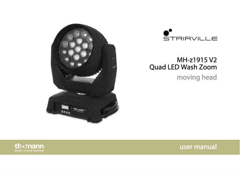 Image de la première page du manuel de l'appareil MH-z1915 V2