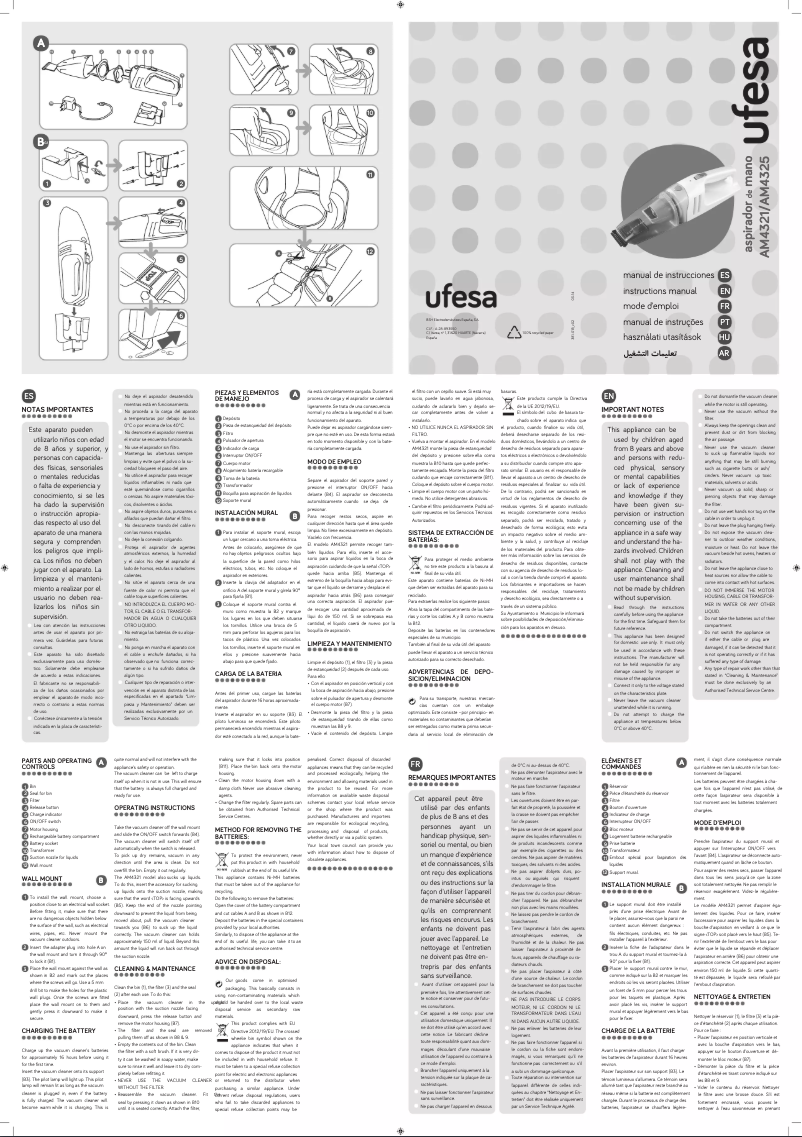 Image de la première page du manuel de l'appareil Practica AM4321