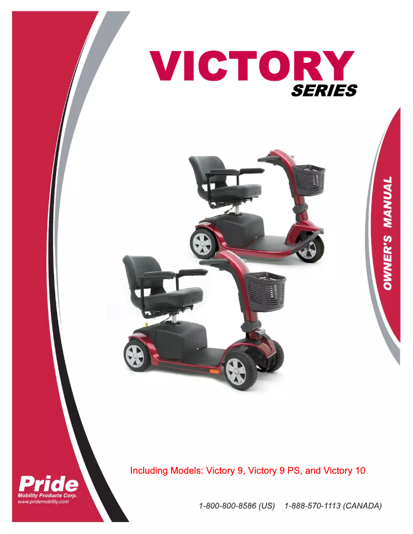 Image de la première page du manuel de l'appareil Victory 9