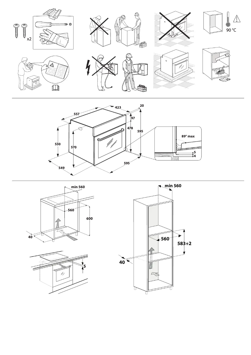 Image de la première page du manuel de l'appareil FA4 834 H IX HA