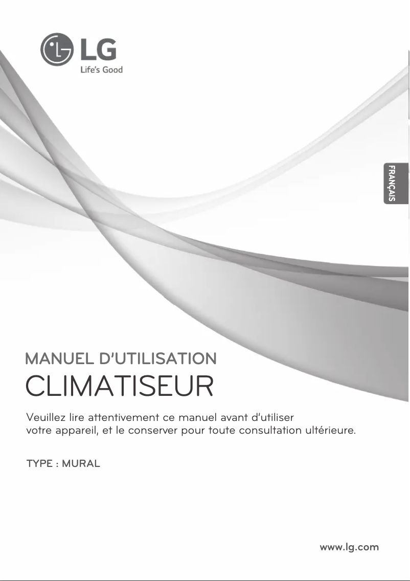 Page 1 de la notice Manuel utilisateur LG E12EL