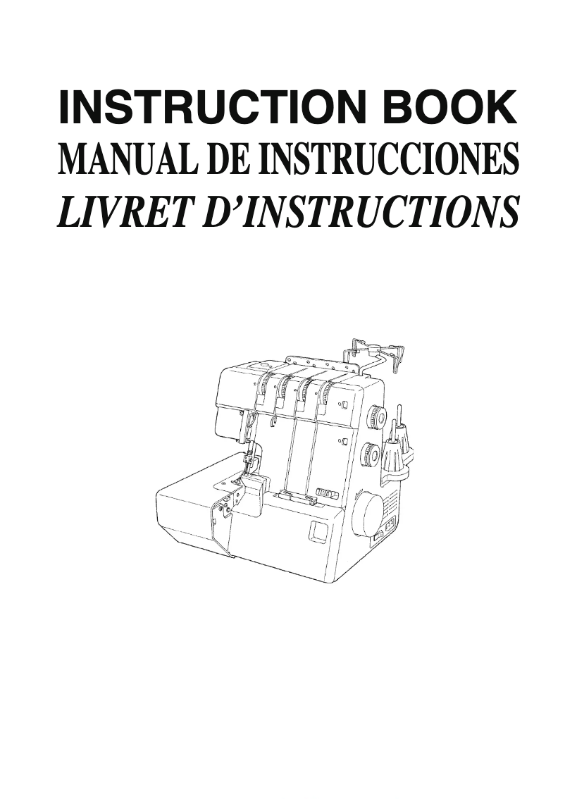 Page 1 de la notice Manuel utilisateur Janome 1110DX Pro