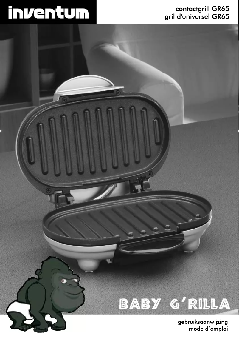 Page 1 de la notice Manuel utilisateur Inventum GR65