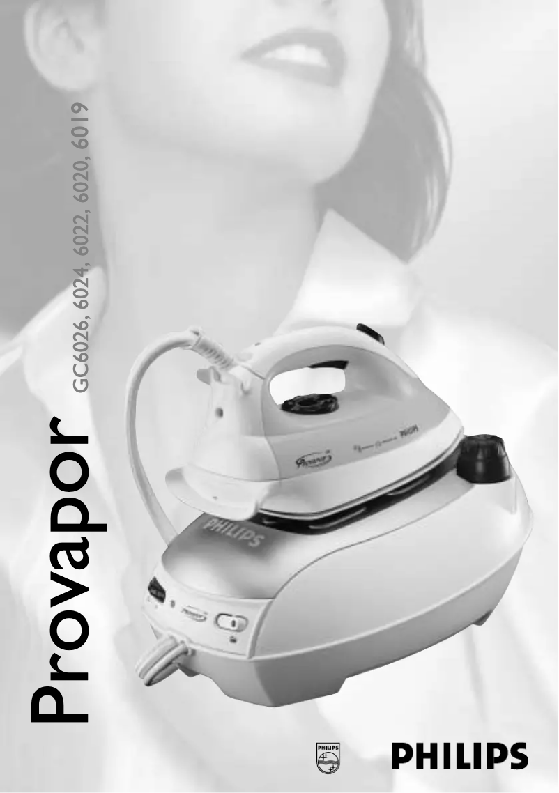 Image de la première page du manuel de l'appareil Provapor GC6026