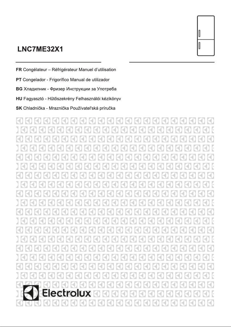 Page 1 de la notice Manuel utilisateur AEG RCB732E4MG