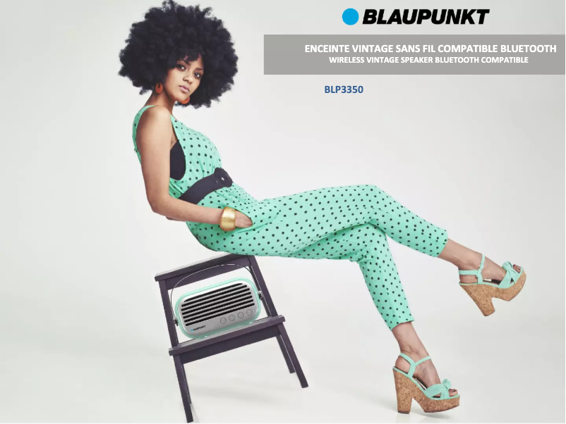 Página 1 del manual Manual de usuario Blaupunkt BLP3350