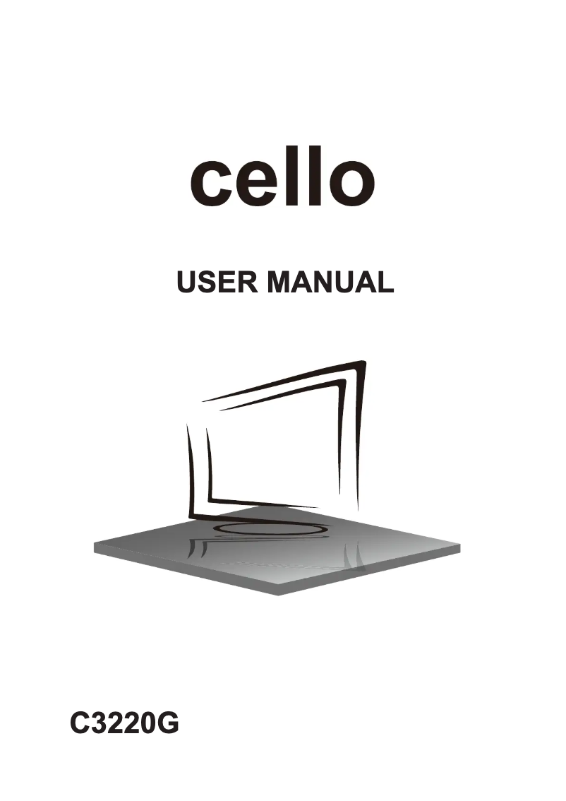 Image de la première page du manuel de l'appareil C3220G