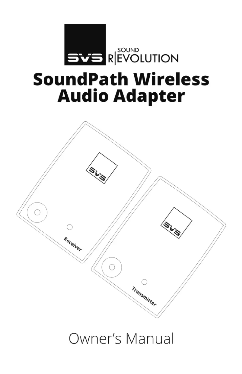 Image de la première page du manuel de l'appareil SoundPath Wireless Audio Adapter